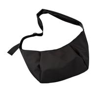 NVOQILIN Práctica bolsa cruzada de nailon para mujer con gran bolsa de almacenamiento, adecuada para viajes, escuela y uso diario, bolsa deportiva casual, Black, One Size