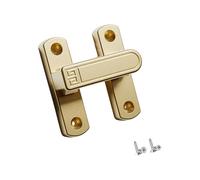 NVOQILIN Puerta ajustable resistente sin taladrar con adhesivo y montaje de tornillo para casas de alquiler, cierres de seguridad