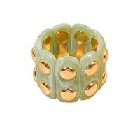 NVOQILIN Pulsera elástica elipsoidal única con diseños topológicos, joyería flexible, regalo para mujeres y hombres, unisex, pulsera de cuerda flexible, talla única, como se describe