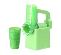 NVOQILIN Rallador de queso eléctrico inalámbrico con 3 para verduras y frutas de queso duro, cortador de batería recargable de 2000 mAh