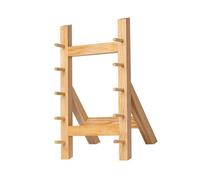 NVOQILIN Soporte de exhibición de madera multicapa para armarios de cocina y mesas de comedor, organizador de cortador de múltiples capas