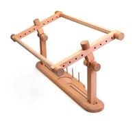 NVOQILIN Soporte de madera para bordado, marco de bordado, ajustable, costura, costura, tela, manualidades