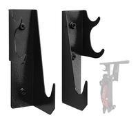 NVOQILIN Soportes de suelo de acero firme con plan de montaje en pared para almacenamiento de garaje y capacidad de 110 libras