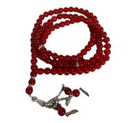 NVOQILIN Tasbih - Rosario con cuentas de oración musulmana, accesorio único para religión, regalo de oración, cadena de mano, talla única, como se describe, como se describe