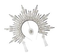 NVOQILIN Unique Designs - Diadema angélica de Medusas, accesorio portátil para disfraces de diosas y suministros de fiesta festiva, ocasiones de corona angélica