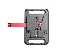 NVOQILIN V-Mount - Placa de expansión de instalación rápida con hebilla para colgar en batería, accesorios de fotografía rápida