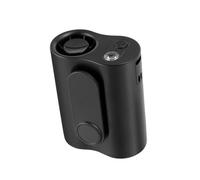 NVOQILIN Ventilador de cintura para exteriores, sin hojas, USB, función de iluminación de carga colgante, velocidad rápida, pequeño, portátil, fuerte, ventilador de refrigeración para acampar