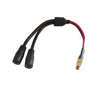 NVOQILIN XT60 a doble DC7909 - Cable de extensión hembra para energía solar y equipos de alimentación, cable de alimentación de baja resistencia