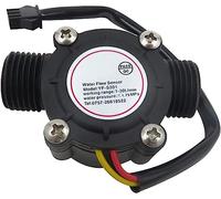 NVSFZGIYG 1 Uds 1/2 3/4 2 Pulgadas DC 5-18V Sensor de Flujo Agua caudalímetro Flujo Hall Control Agua Interruptor líquido(44928)