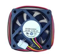 NVSFZGIYG 1 Uds FD1260-S3053C DC12V 0.13A 6015 Ventilador