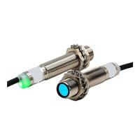NVSFZGIYG 1 Uds M12 20m Sensor láser de detección Trabajo Seguridad a través del Interruptor proximidad Haz J12-T(NPN NC)