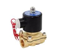 NVSFZGIYG 1 Uds Normalmente Cerrado 12v Agua AC220V Aire DN8/10/15/20/25/50Electric1/4 3/8 "1/2" 3/4 "Control(220v,DN35)