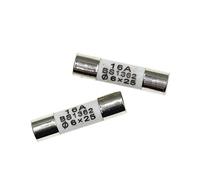 NVSFZGIYG 10 Uds 6 * 25mm Fusible de cerámica 6 * 25 Tubo de Seguro de cerámica 6x25MM 0.5A 1A 2A 3A 5A 6A 7A 8A 10A 15A 20A 25A 30A 250V RO57 Fusible BS1362(10PCS 0.5A)