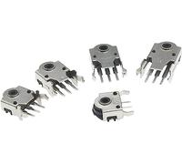 NVSFZGIYG 1000 Uds codificador de ratón 5mm 7MM 9MM 11Mm 13Mm Interruptor rodante Rodillo Conector navegación(1000pcs 5mm)