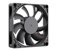 NVSFZGIYG 2 uds 8cm 24V DC 12V 80mm x 15mm Doble rodamiento de Bolas Caja PC Ventilador axial refrigeración 80 * 80 * 15mm 8015 refrigerador del radiador silencioso Pines