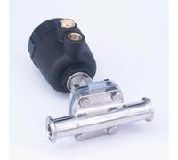 NVSFZGIYG Ajuste de Tubo 19mm x válvula diafragma Sanitaria Tri Clampeumatic 0,5 ", Acero Inoxidable 316L for elaboración Cerveza casera
