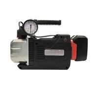 NVSFZGIYG Bomba de vacío batería sin escobillas 18 V CC con manómetro y válvula solenoide refrigerante inalámbrica 2 CFM for R32 R1234YF