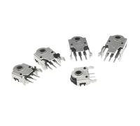 NVSFZGIYG Codificador de ratón, 10 Uds., 5mm, 7MM, 9MM, 11Mm, 13Mm, codificador Rodillo con Interruptor rodante, 5H, 7H, 9H, 11H, 13H, navegación por(10pcs 5mm)