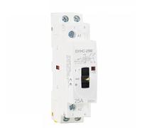 NVSFZGIYG Contactor Modular 2P 16A 20A 25A 2NO o 2NC 220V Control Manual doméstico Tipo riel DIN 1 Pieza(2P 16A 2N0 220V)
