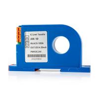 NVSFZGIYG Transductor de presión Transmisor transductor amperios Corriente CC 10A 20A 30A 50A 1000A Entrada del Sensor Hall Convertidor Salida 4-20 mA Potencia 24 V(0-20A,4-20MA Output-DC Input)