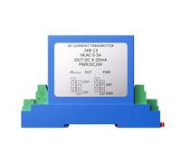 NVSFZGIYG Transductor transmisor de Corriente 4-20mA 0-10V 0-5V RS485 Sensor 0-1A 0-2A 0-10A 0-20A Transmisor DC24V AC DC Convertidor(Input DC 0-3a,4-20MA-DC24V)