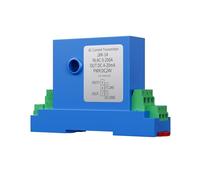 NVSFZGIYG Transmisor de Corriente Transductor Convertidor Sensor 4-20 mA 0-10 V 0-5 RS485 0-20 A 0-30 A 0-50 A 0-100 A AC DC(Input AC 0-100a,4-20MA-12MM Hole)
