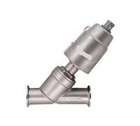 NVSFZGIYG Válvula de diafragma Sanitaria Tri Clampeumatic, Acero Inoxidable 316 for elaboración Cerveza casera(DN20,Welding)