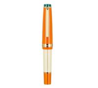NVVVNX Mini Short Style Series - Pluma estilográfica con clip dorado de punta extrafina de 0,38 para una experiencia de escritura suave, 10,6 cm (cítricos, punta EF)