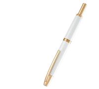 NVVVNX Pluma estilográfica de metal azul perla con diseño de patrón de pluma estilográfica EF F Pluma estilográfica, suministros escolares, regalos (21, EF (0.4 mm)