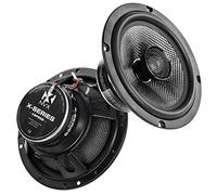 NVX® XSP652 - Altavoces de Coche de 6.5 Pulgadas, 600 W máximo, 200 W RMS, coaxial de 2 vías de 6-1/2 Pulgadas con tweeters de cúpula de Seda de 1 Pulgada y X-Over Integrados, fácil de Instalar en