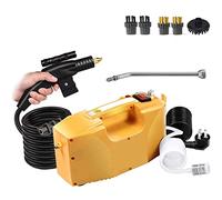 NVYAZJ Limpiador de Vapor de Mano de Alta presión de 2600 W, Lavadora de Vapor Profesional con Temperatura de Salida de 115 °C, 200-300 ml/min, 250-300 kpa, máquina de Limpieza para Coche de Cocina