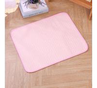 Nvzi Alfombrilla de refrigeración para perros, cama de verano para perro, portátil, lavable, para uso en interiores y exteriores, 1 pieza (62 x 50 cm)