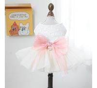 Nvzi -b Sweet Puppy - Vestido para perro, lindo vestido de princesa y gato, falda para perros pequeños (A42, XS)