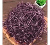 Nvzi Lafite - 100 g de papel de seda de hierba para envolver regalos, cestas, cumpleaños, bodas, Navidad, Día de Acción de Gracias, Día de la Madre (morado)