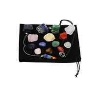 Nvzi Piedras de Chakra, Conjunto de Cristal de Chakra con Péndulo de Cristal, Collares Hechos a Mano, Piedras Curativas, Cosas Espirituales, Cristales para Principiantes, Regalos Brujos para Mujeres