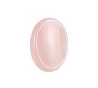 Nvzi Piedras de Preocupación de Cuarzo Rosa para Niños, Cristales de Chakra y Piedras Curativas, Piedra Oval en la Palma, Cristales para Principiantes, Regalos Espirituales para Mujeres (1PCS)
