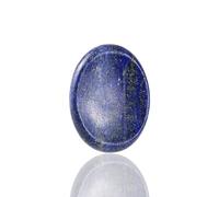 Nvzi Piedras de Preocupación de Lapislázuli para Niños, Cristales de Chakra y Piedras de Sanación, Piedra Ovalada para la Palma, Piedra para el Pulgar, Cristales para Principiantes(1 PIEZA)