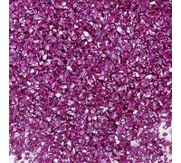 Nvzi Piedras trituradas de cristal de colores irregulares de 100 g, materiales de decoración de uñas, grava brillante para diseño de manicura, morado-02