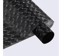 Nvzi regalos, flores, papel de embalaje de caja de regalo, papel de embalaje de ojo de gato ilusión tridimensional de cubitos de hielo, papel de embalaje de flores impermeable (negro)