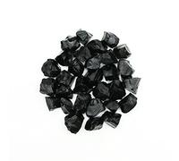 Nvzi Rocas de Cristal de Obsidiana Negra, Piedras Negras a Granel para Wicca, Reiki y Cristales de Sanación de Energía, Suministros de Brujería, Piedras para Pulir, Cristal de Calcita(1 lb)