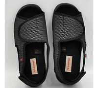 Nwarmsouth Calzado para Calzado de Salud para la Diabetes,Zapatos para pies Enfermos para Pulgar en valgo, pies Extra gordos Zapatos hinchados -40_Black,Pantuflas Pacientes diabéticos
