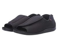 Nwarmsouth Zapato Ajustable y cómodo para la Diabetes,Zapatos de pie diabético, pies deformados Sandalias ajustables-42_Black,Zapato Unisex de Salud para Adultos