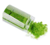 NWFashion 90G vestido árbol flor estática hierba aderezo flock para miniaturas modelo (04 amarillo verde)