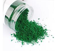 NWFashion Vestido árbol flor hierba aderezo Scatter rebaño para miniaturas modelo (07 esponja verde profundo)