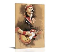 NWFWZP Póster decorativo de Dire Straits con cantantes populares de cantantes legendarios y maestros de la música, arte de pared, pintura decorativa para dormitorio, 50 x 75 cm, estilo marco