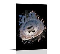 NWFWZP Póster decorativo de Dire Straits con cantantes populares de cantantes legendarios y maestros de la música, arte de pared, pintura decorativa para dormitorio, 20 x 30 cm, estilo marco