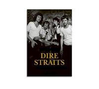 NWFWZP Póster decorativo de Dire Straits con cantantes populares de cantantes legendarios y maestros de la música, arte de pared, pintura decorativa para dormitorio, 60 x 90 cm, estilo sin marco