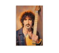 NWFWZP Póster decorativo de Frank Zappa con cantantes populares y cantantes legendarios de los maestros de la música, arte de pared, pintura decorativa para dormitorio, 50 x 75 cm, estilo sin marco