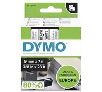 NWL D1 5411313409131 - Cinta para escribir (9 mm/7 m), color negro sobre blanco