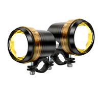 NWpangu 2Pcs Antiniebla LED para motocicleta, focos LED de 30 W, luces de conducción U3, faros delanteros, ajuste universal para vehículos de 12V/80V.